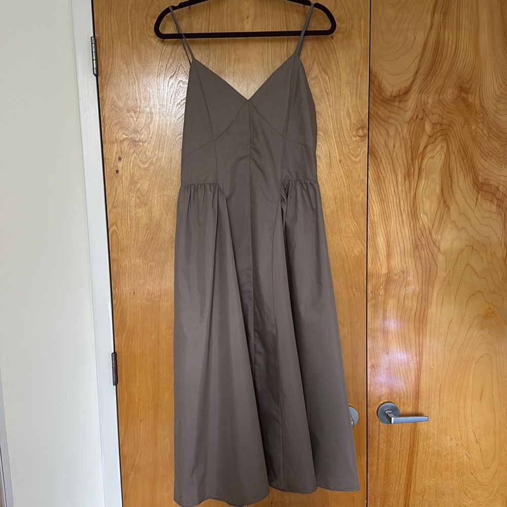 ASOS Cotton Drop Waist Skater Dress